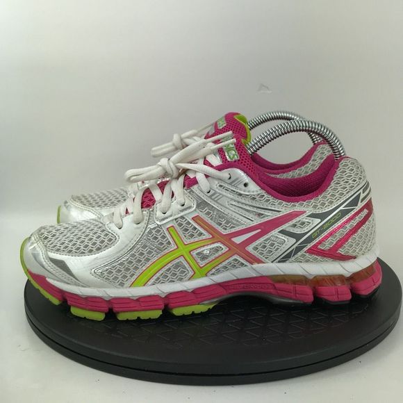 Asics GT-2000 White/Pink Athletic Running Shoes T3P8N Women’s Size 7.5 - Picture 8 of 12